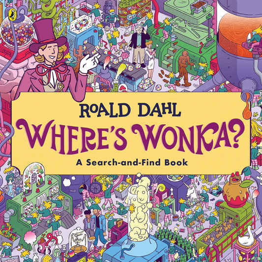 Where's Wonka Search & Find Book