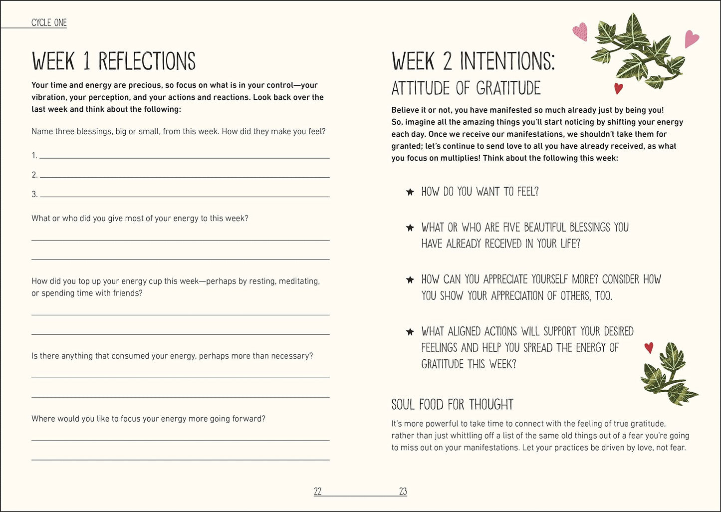 Manifesting Happiness Journal