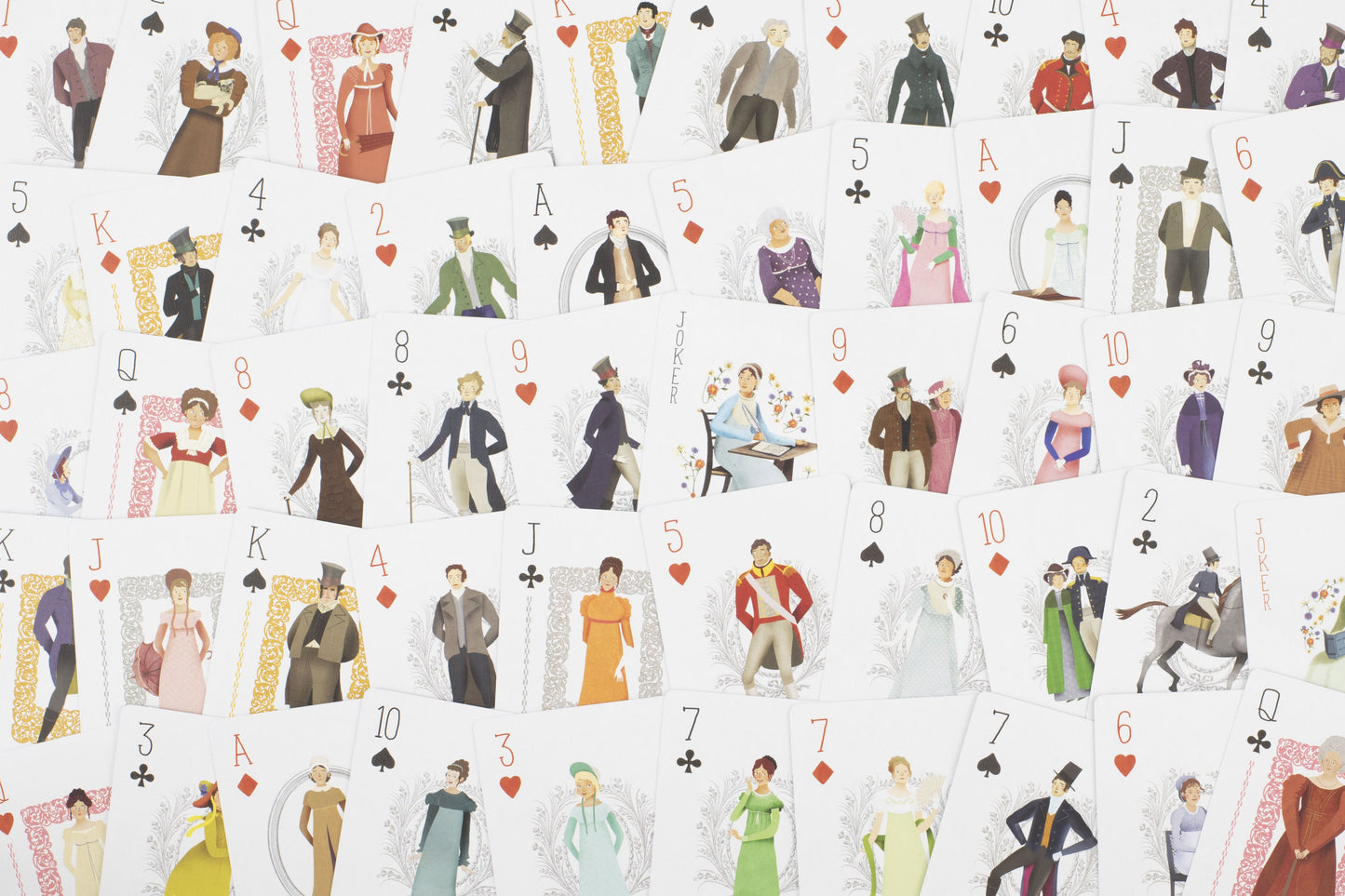 Jane Austen Playing Cards