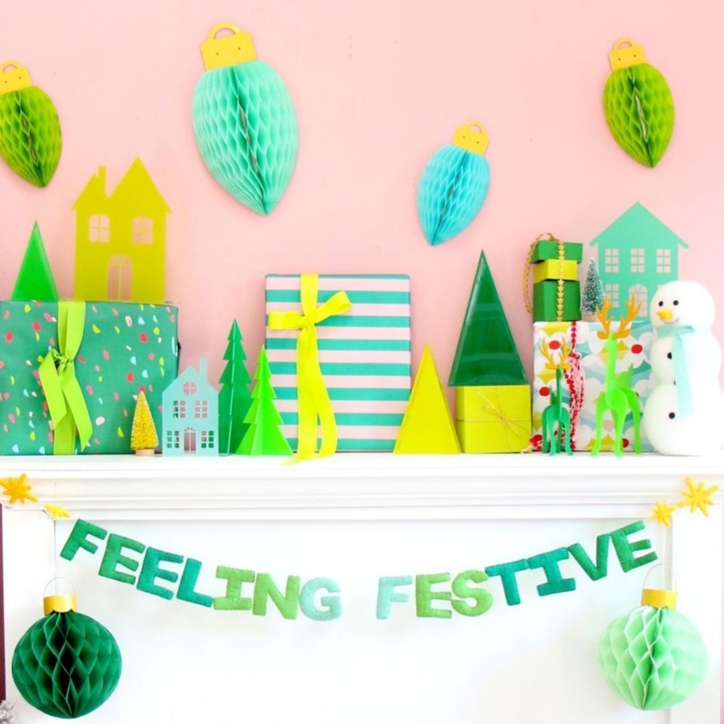 Feeling Festive Felt Garland