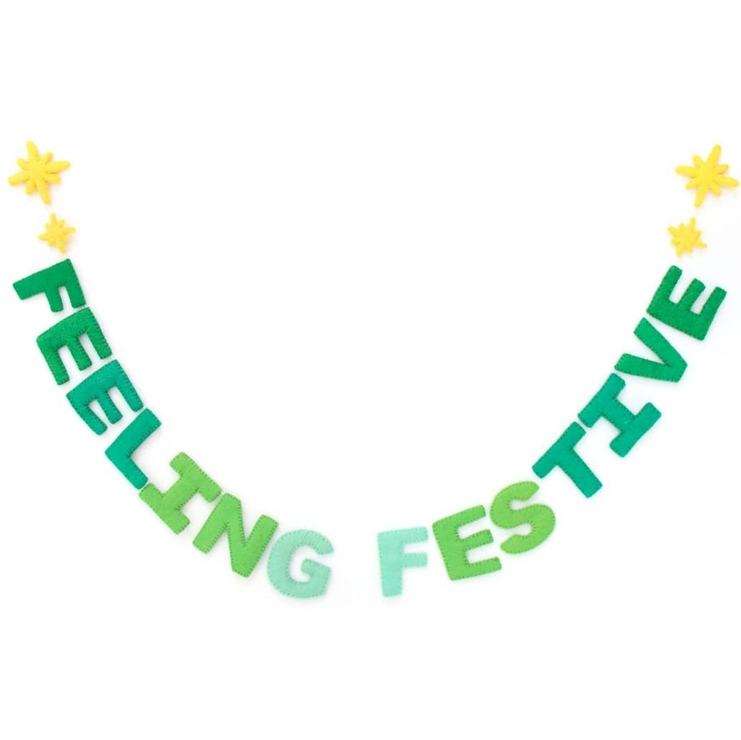 Feeling Festive Felt Garland