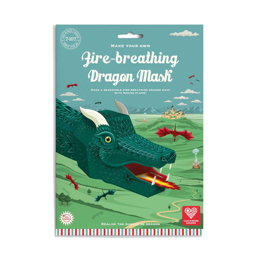 Make your own Fire - Breathing Dragon Mask