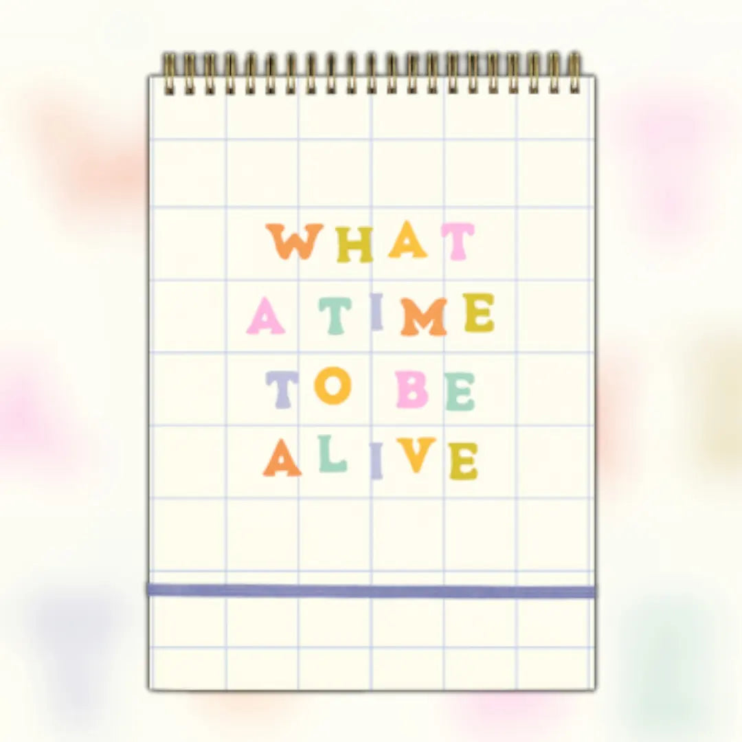 What A Time To Be Alive Planner