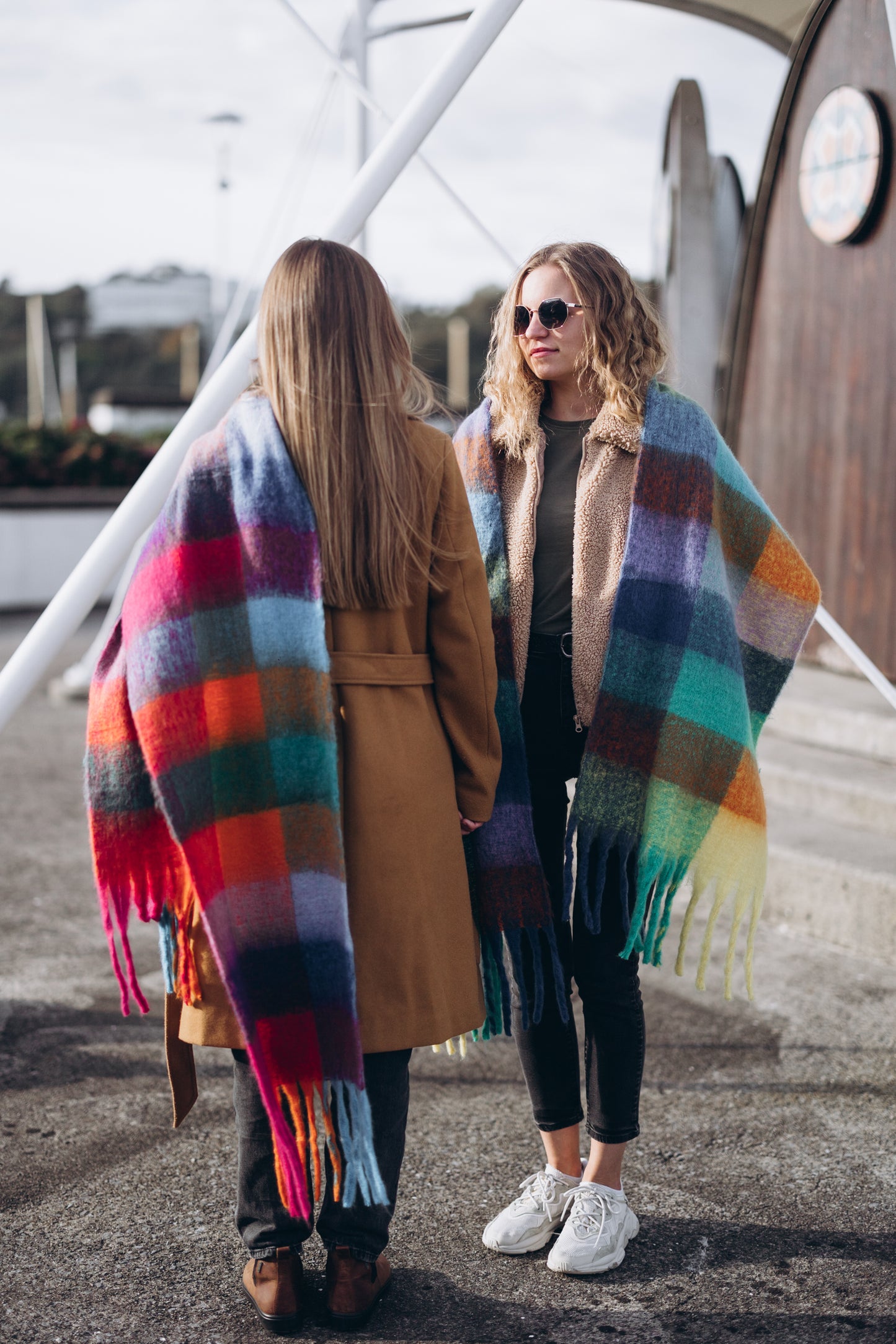 Super Soft Chunky Scarf with Tassels