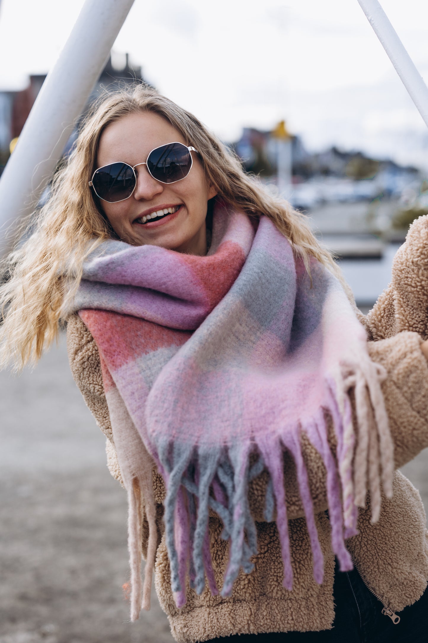 Super Soft Chunky Scarf with Tassels