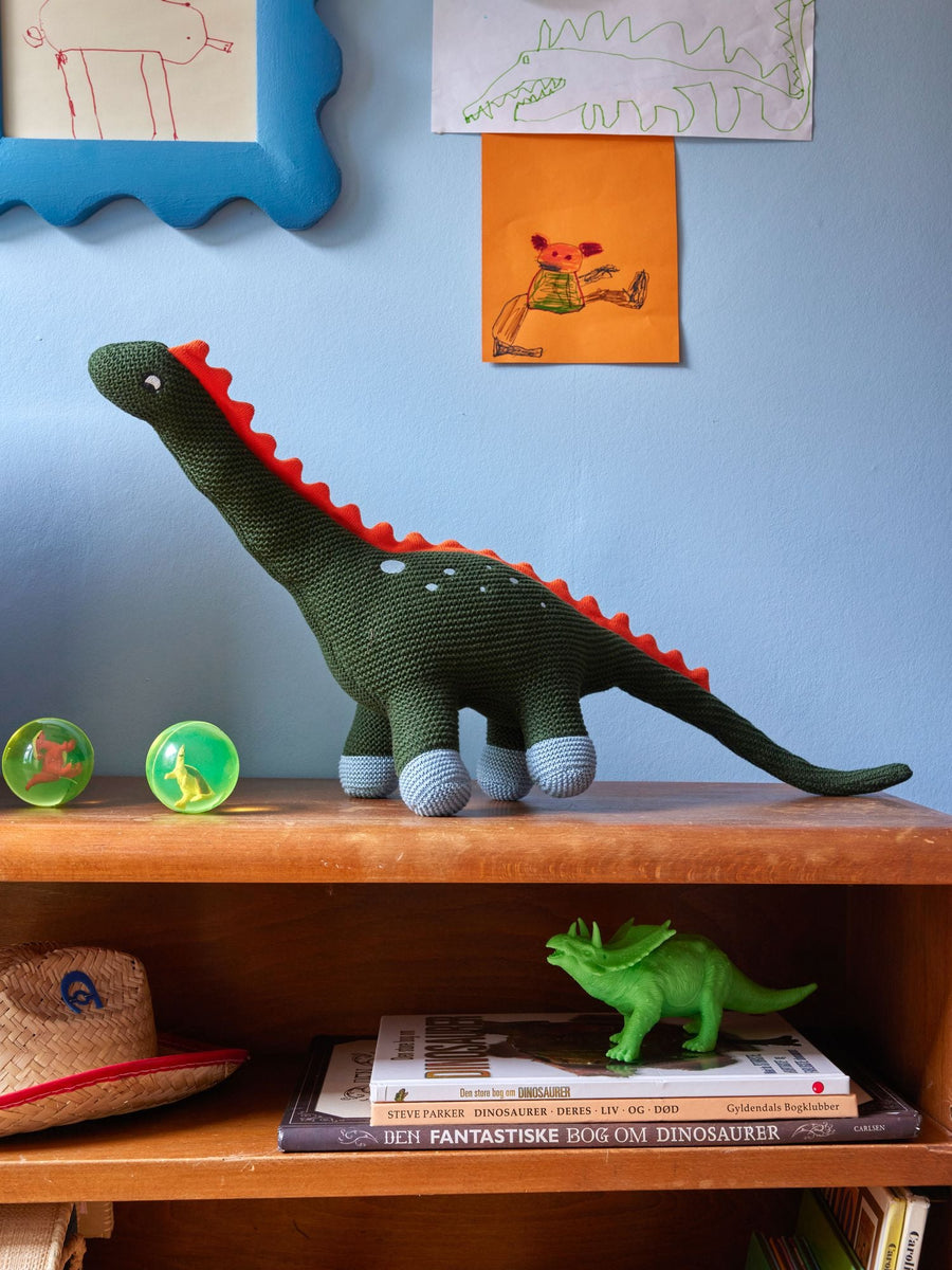 Dino Cotton Knit Teddy