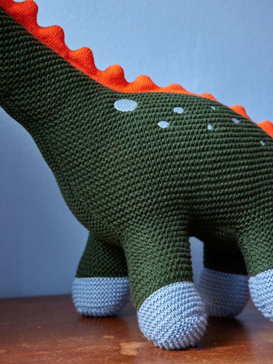 Dino Cotton Knit Teddy