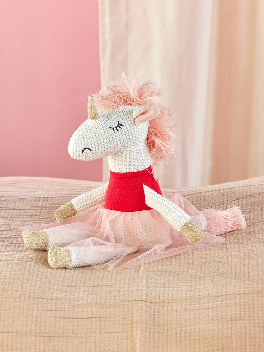 Unicorn Cotton Knit Teddy