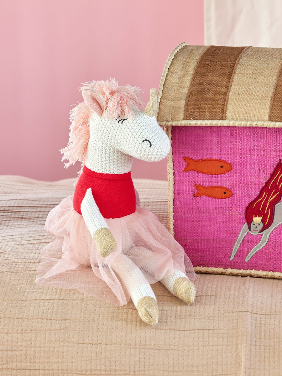 Unicorn Cotton Knit Teddy