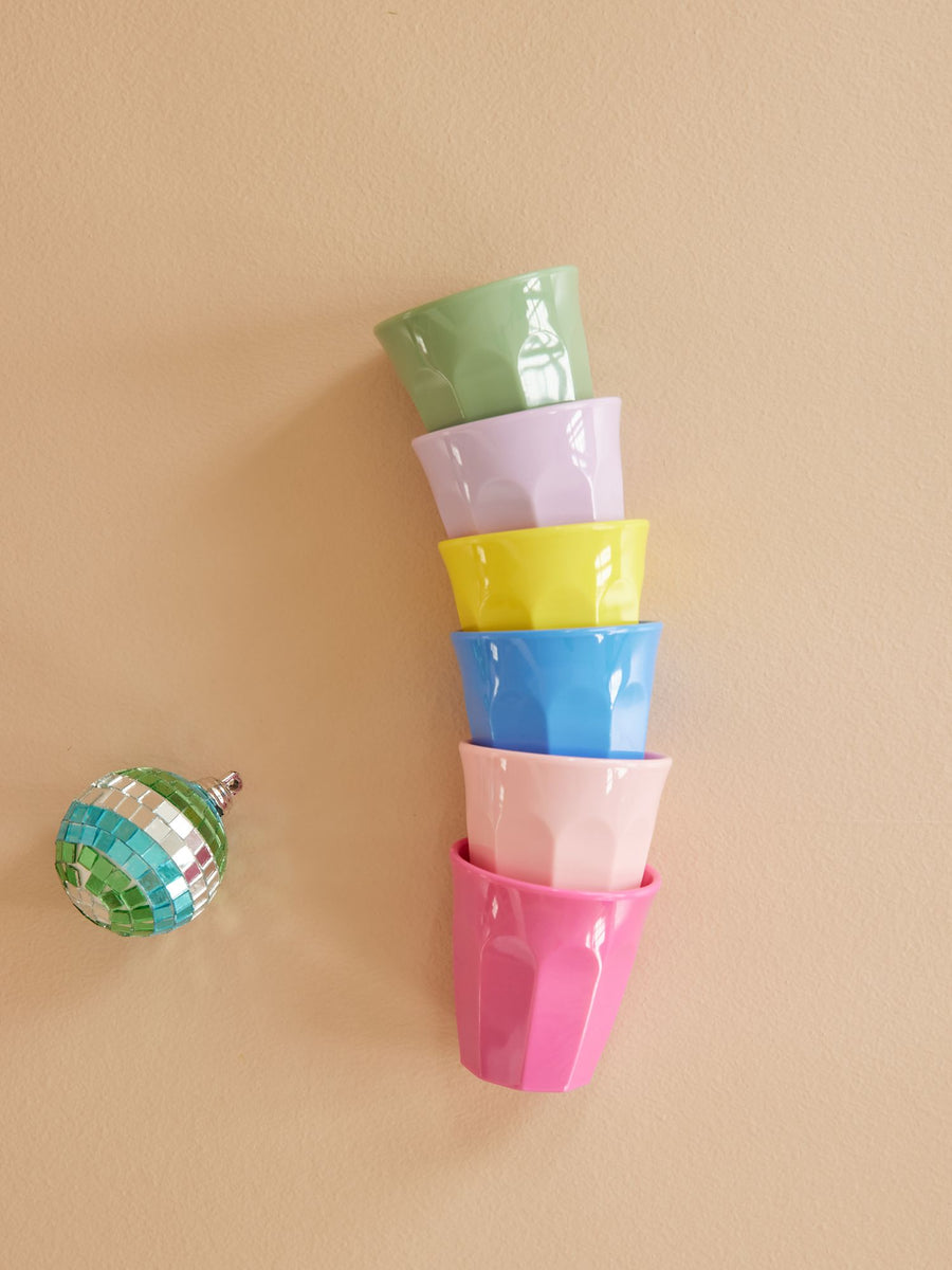 Melamine Espresso Cups - 6 piece set