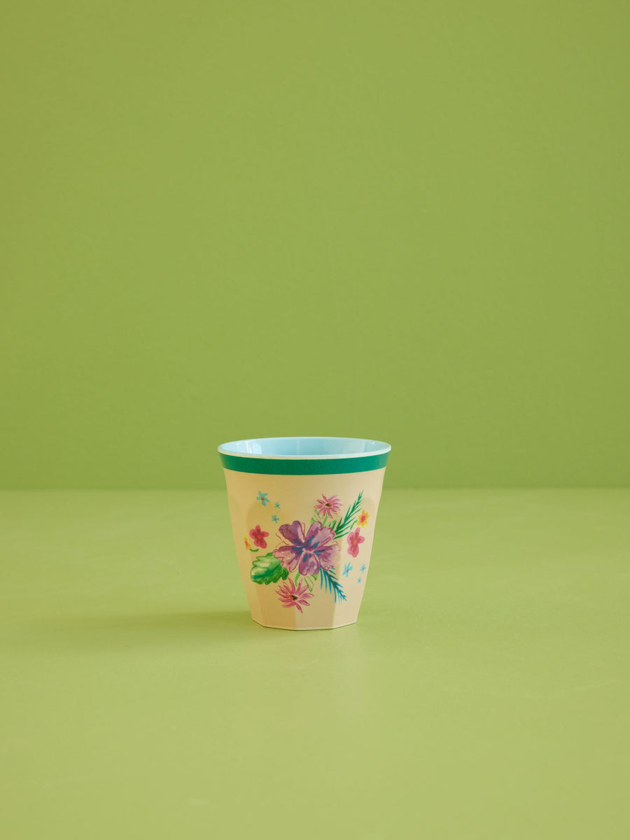 Melamine Cup - Medium - Arda Bloom Print