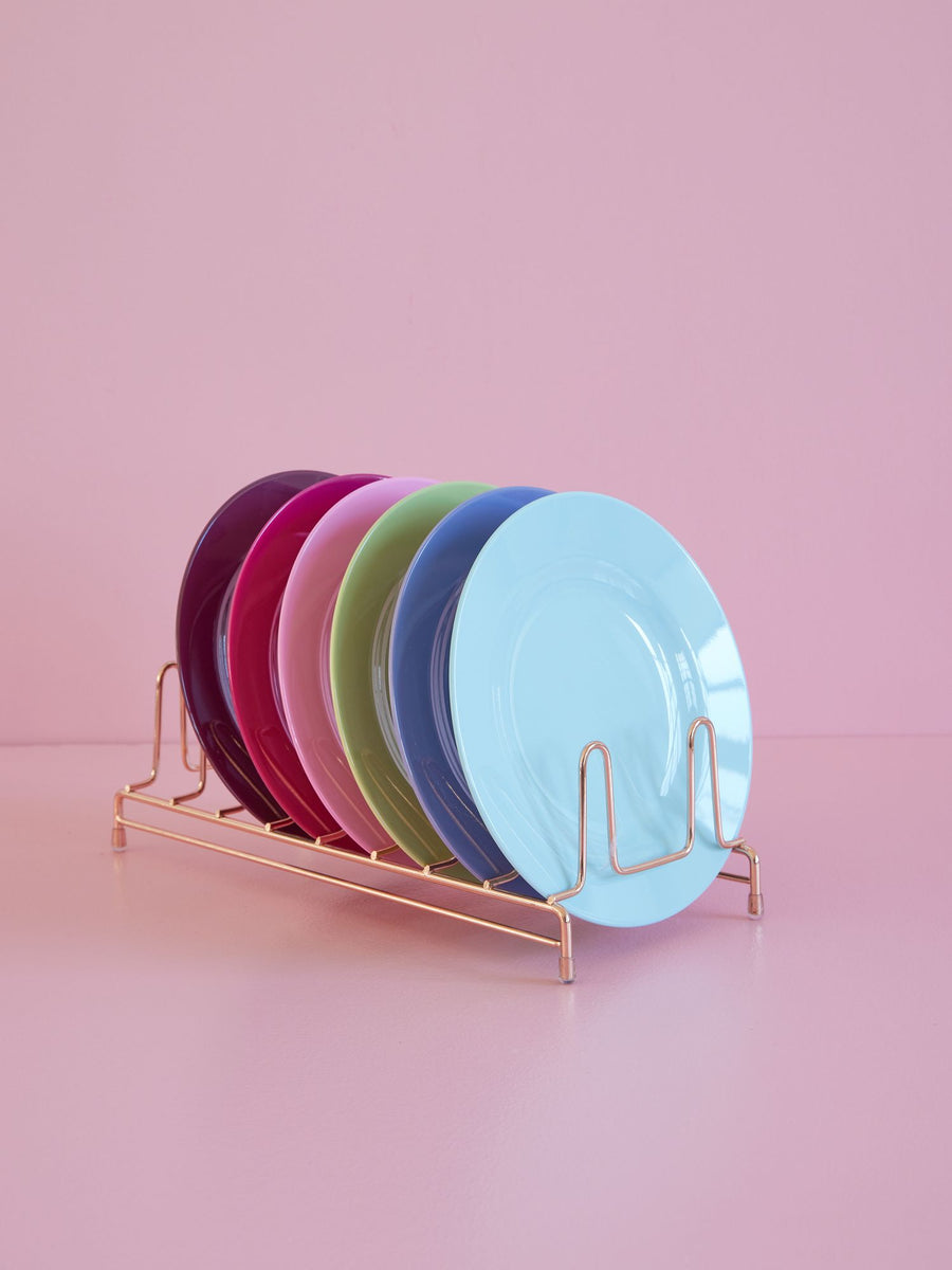Melamine Round Side Plates A/W 23 - Set of 6