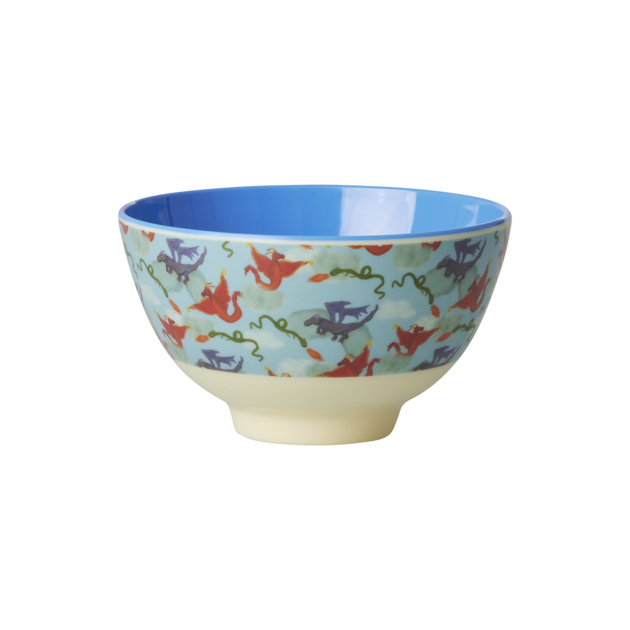 Dragon Print Melamine Small Bowl