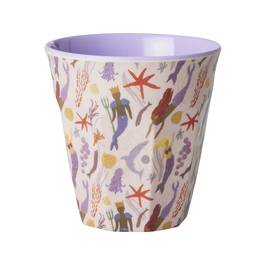 Mermaid Print Medium Cup