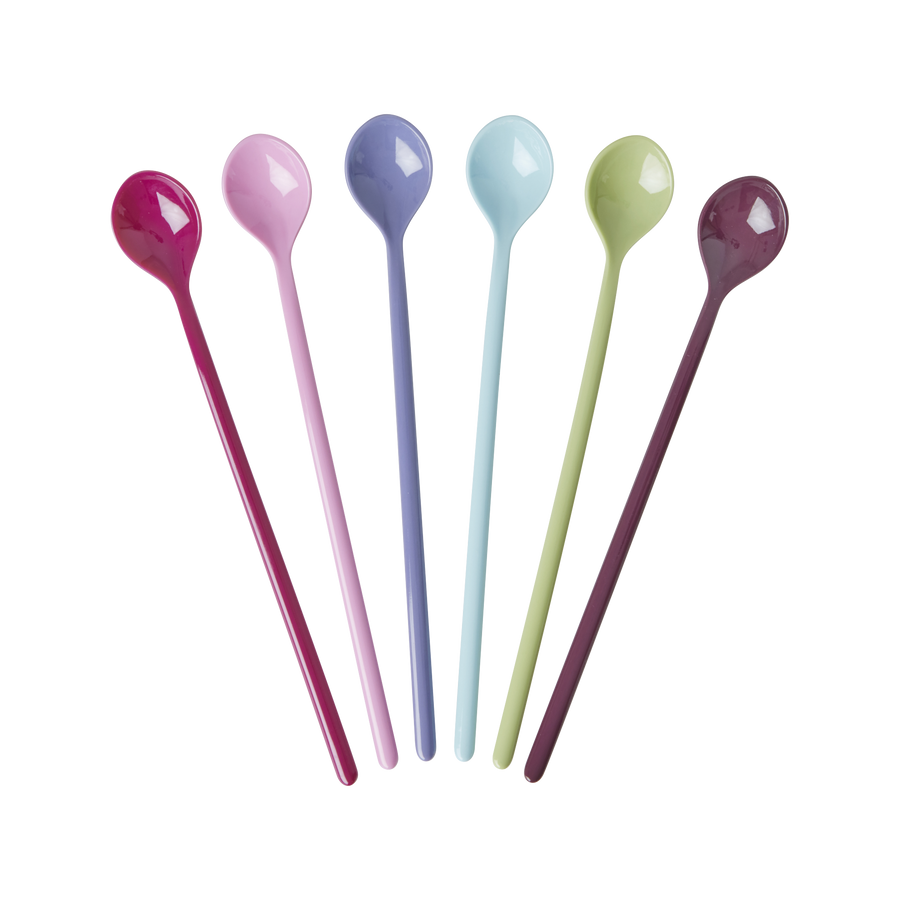 Melamine Latte Spoons A/W23 - Set of 6
