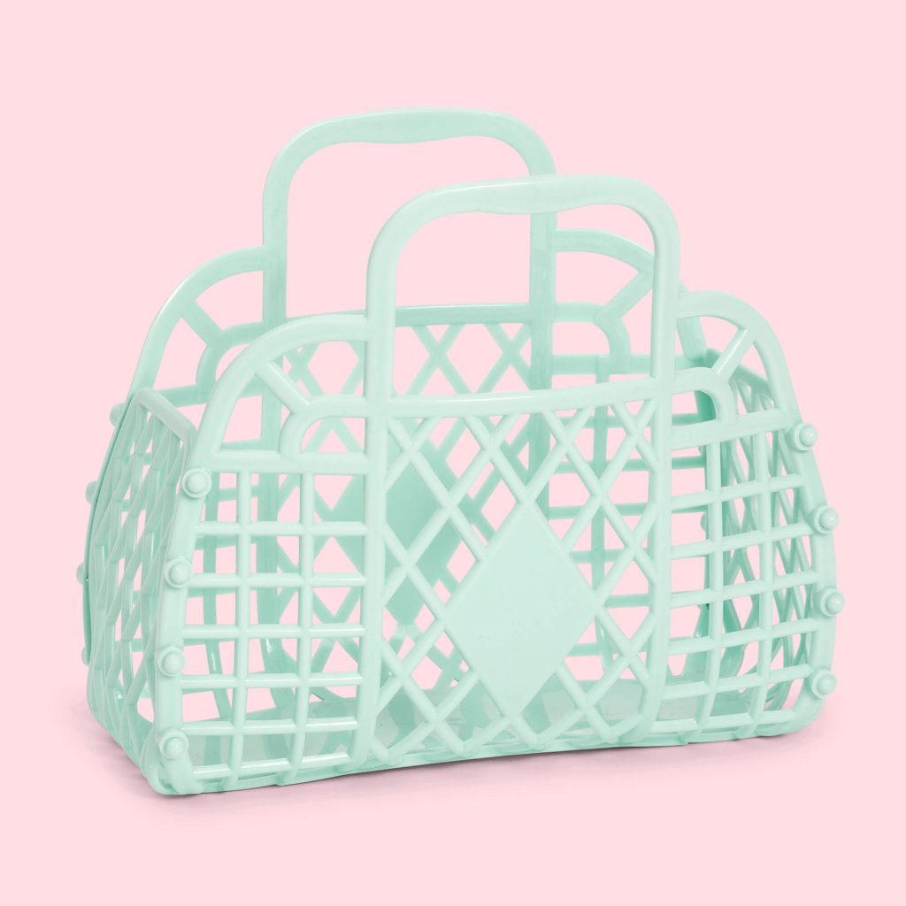 Retro Basket Jelly Bag - Mini Mint