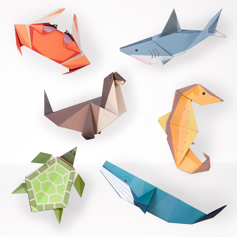 Create Your Own Giant Ocean Origami