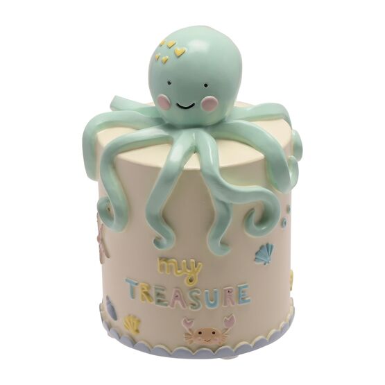 Octopus Resin Money Box