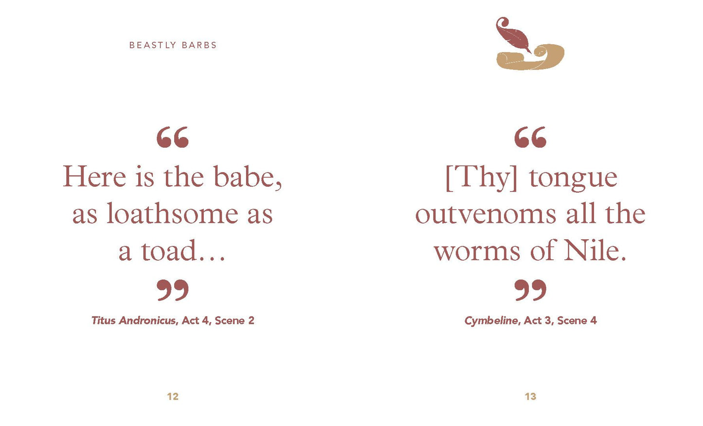 The Little Book of Shakespeare's Insults