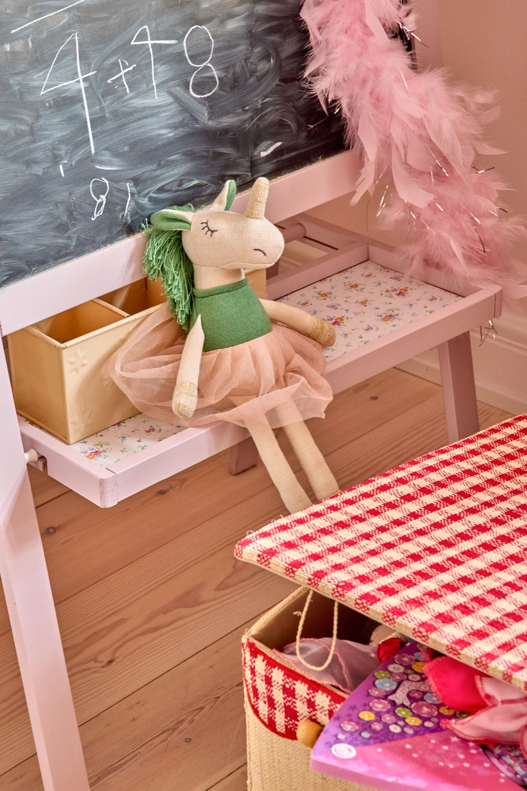 Kids Knitted Unicorn Soft Toy - Small