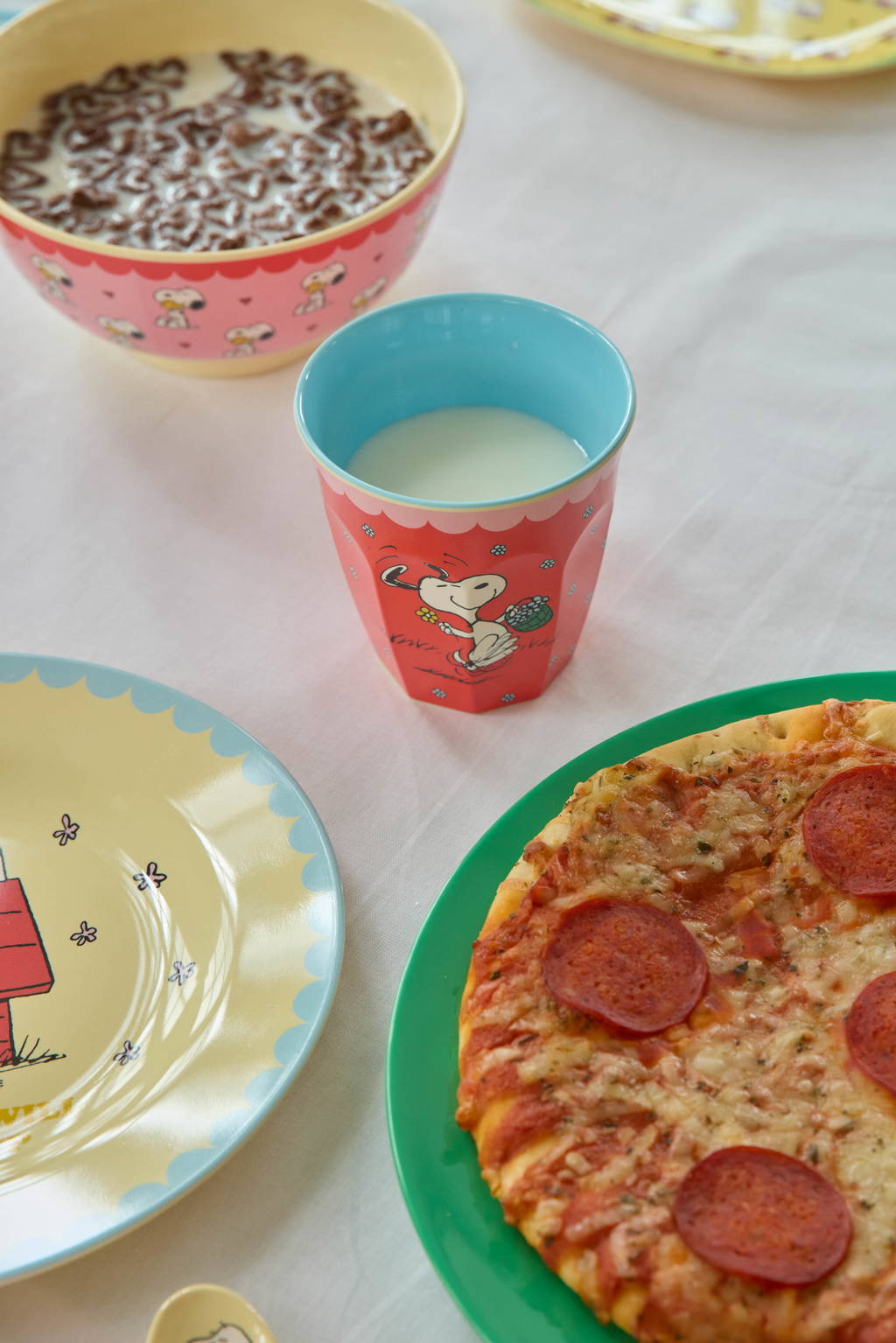 Medium Cup - Red Snoopy Print