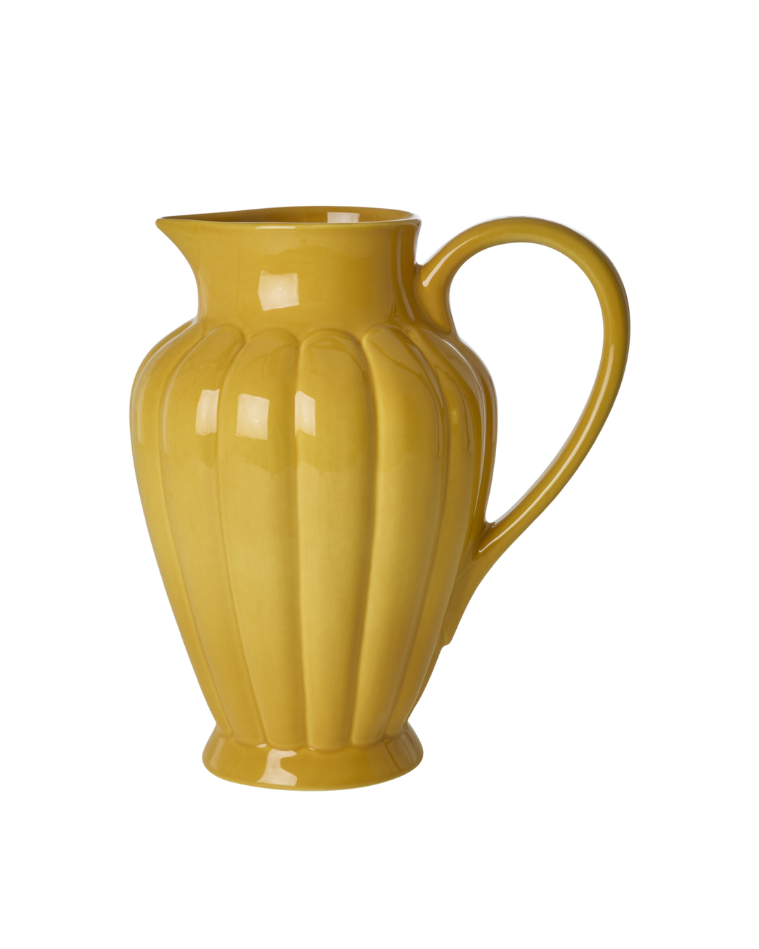 Ceramic Jug in Curry - 3L