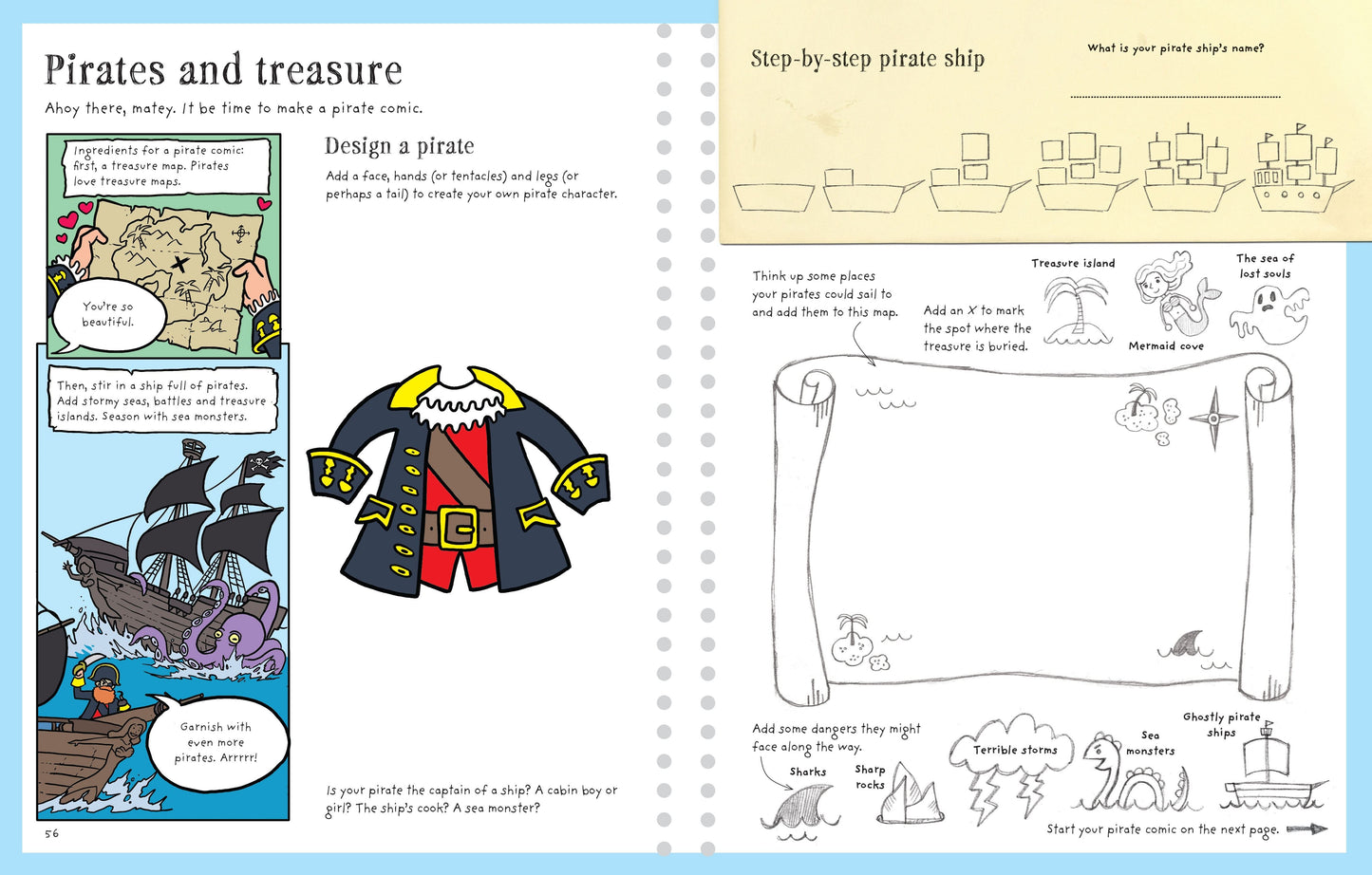 Usborne Write and Draw Your Own Comics