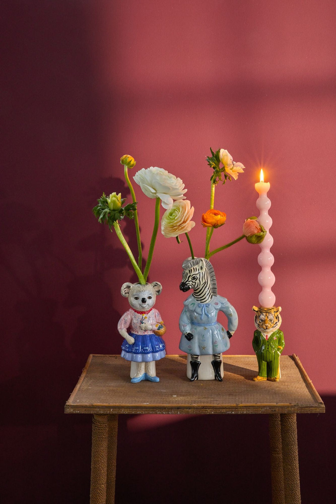 Ceramic Vase in Koala Shape - Nathalie Lete - 400ml