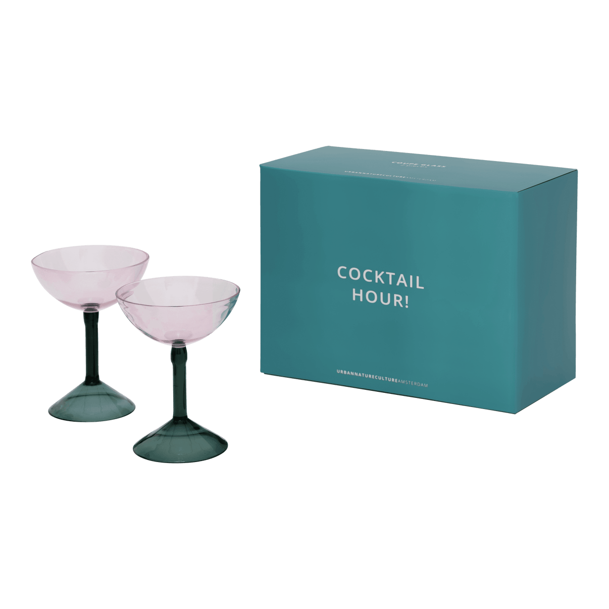 Coupe Cocktail Glasses Gift Set - Set of 2