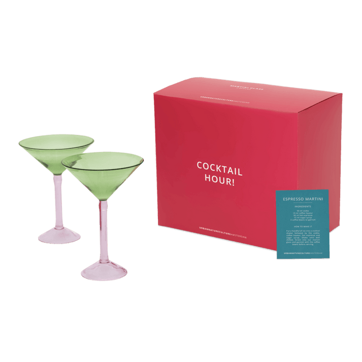 Martini Cocktail Glasses Gift Set - Set of 2