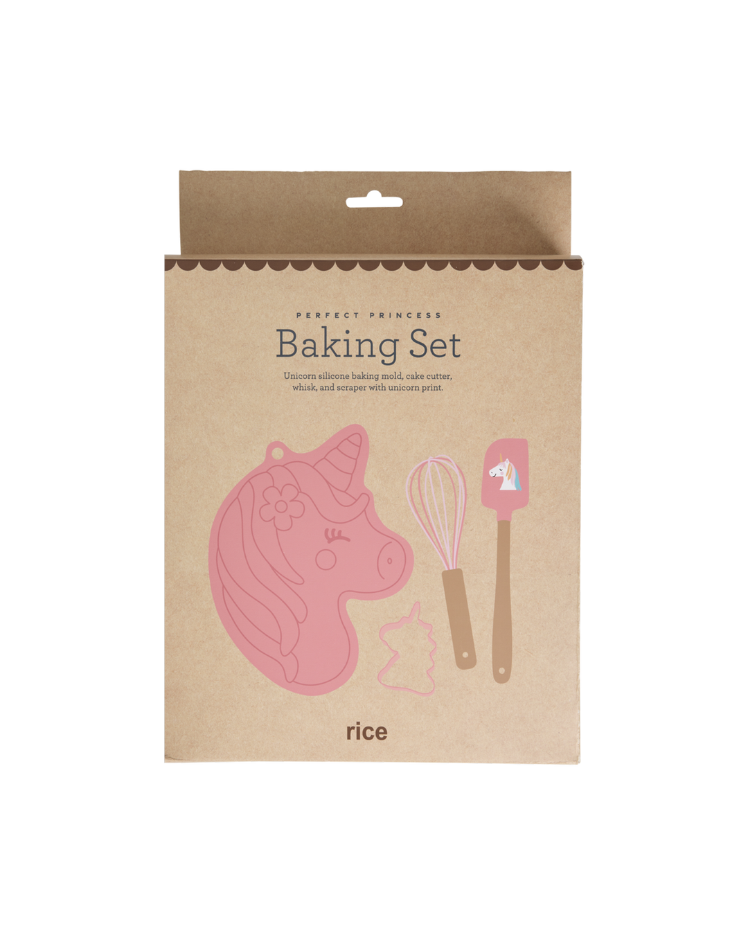 Baking Set in Unicorn Love Colours - Set of 4