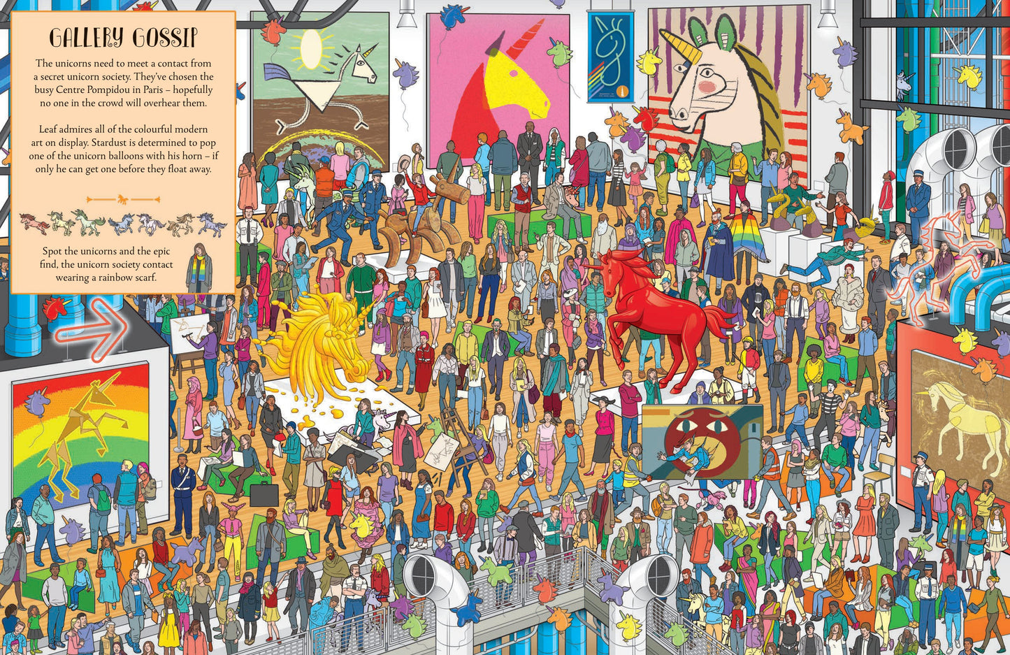 Where’s The Unicorn : An Epic Adventure Magical Search Book