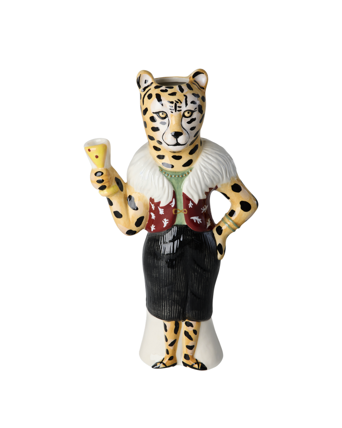Leopard Ceramic Vase - Nathalie Lété