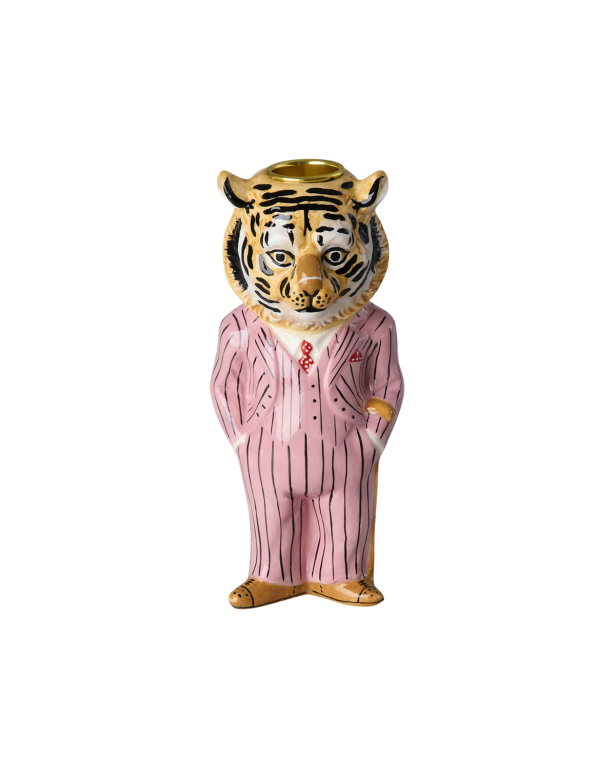 Tiger Ceramic Candle Holder - Nathalie Lété