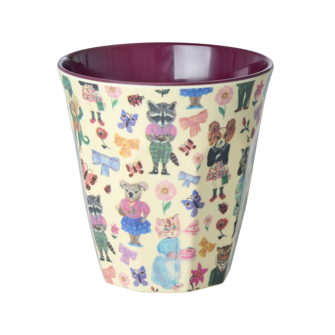 Medium Melamine Cup - Nathalie Lete Print