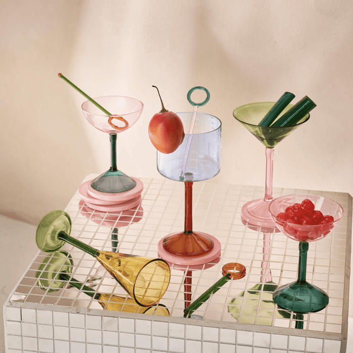 Gin & Tonic Cocktail Glasses - Set of 2