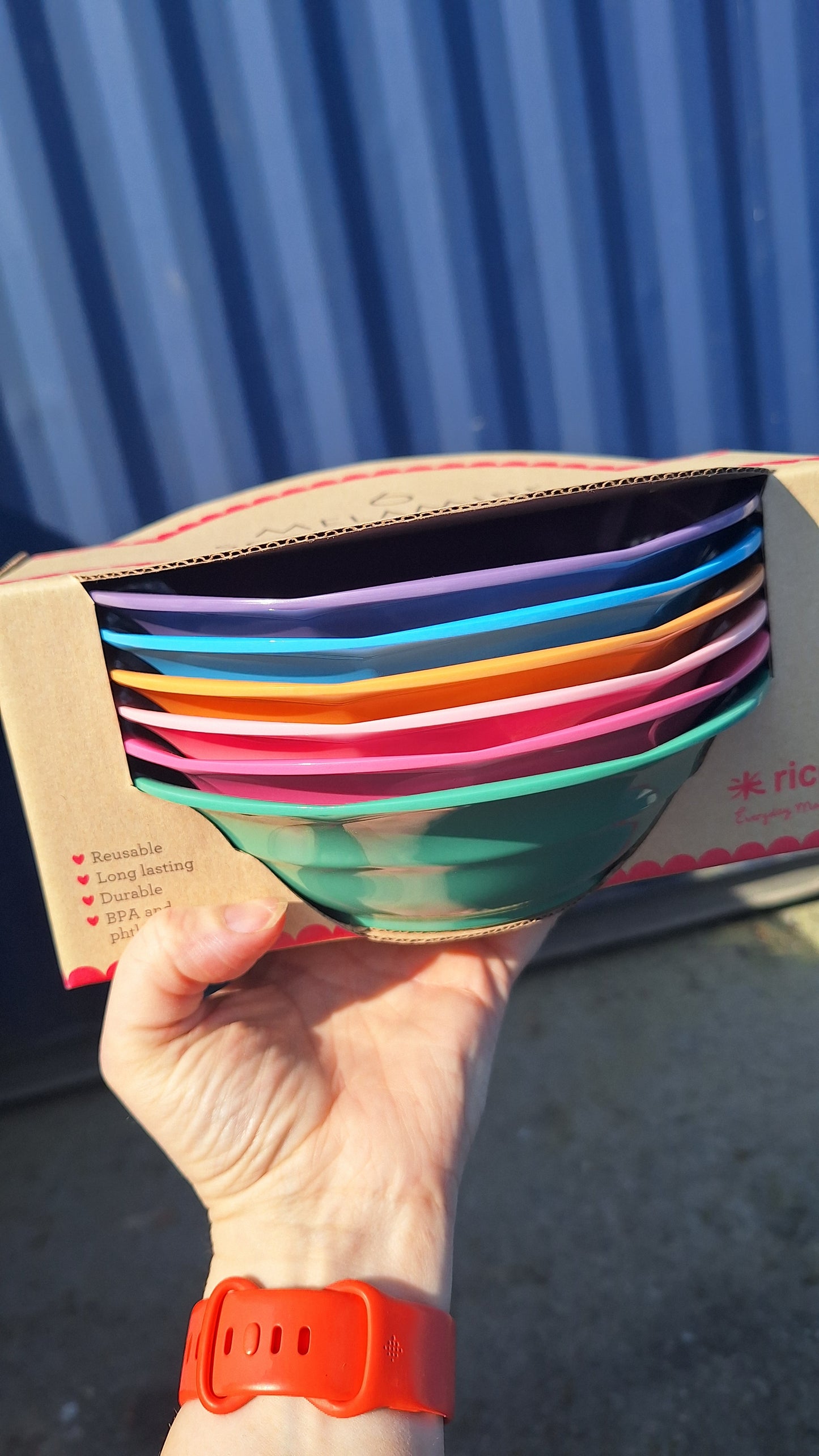 Set of 6 Melamine Soup Bowl - SS24 colours