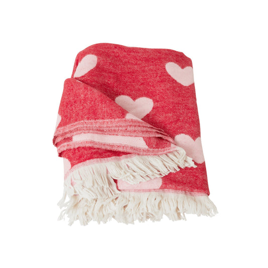Love - Red & Pink Blanket