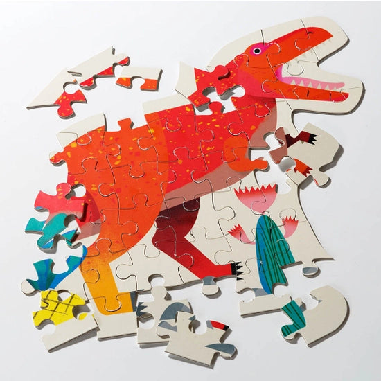 Dinosaur Shaped Puzzles for Kids