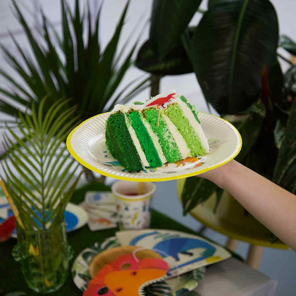 Shaped Dinosaur Birthday Candles - 5 Pack