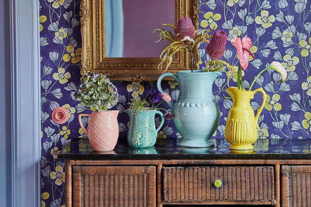 CERAMIC JUG - YELLOW