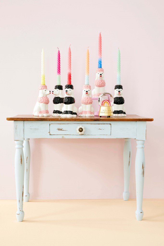 Twisted Candle Stick - mint