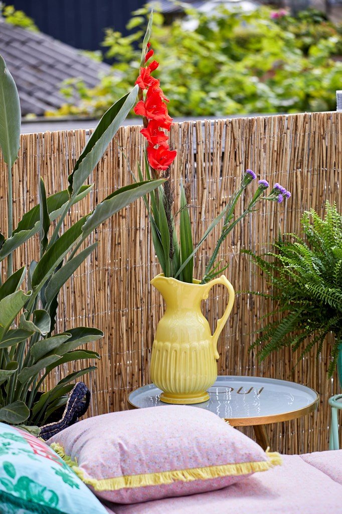 CERAMIC JUG - YELLOW