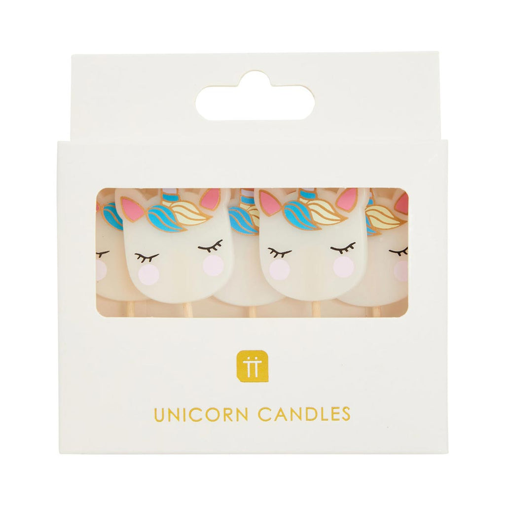 Unicorn Candles - 5 pack