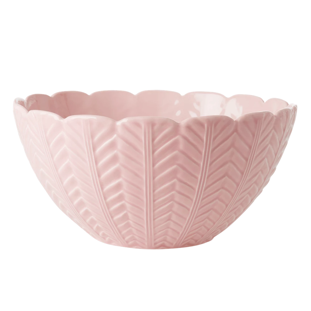 Ceramic Salad Bowl - Rose by Rice Dk