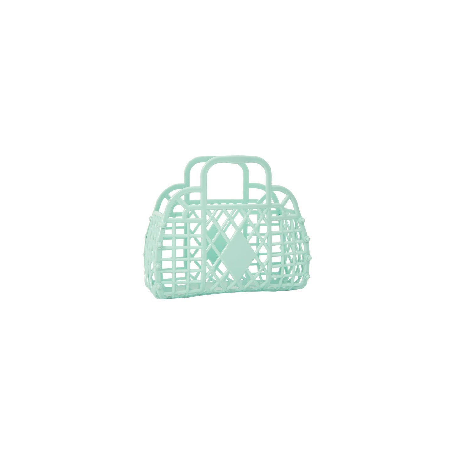 Retro Basket Jelly Bag - mini mint