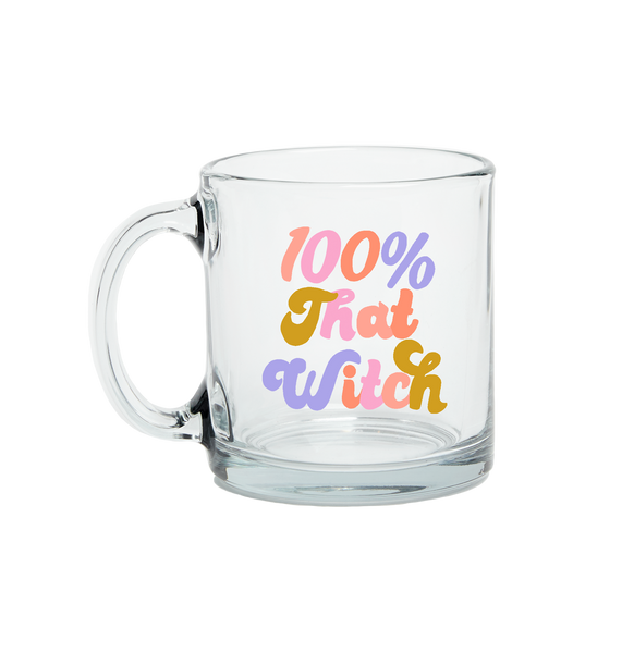 100% That Witch Glass Mug