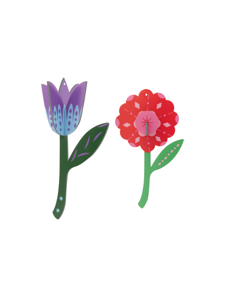 Folk Flowers Decorations