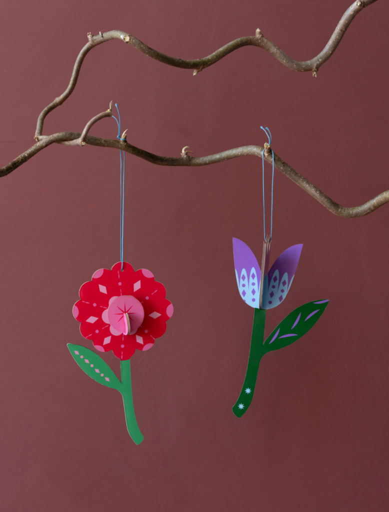 Folk Flowers Decorations