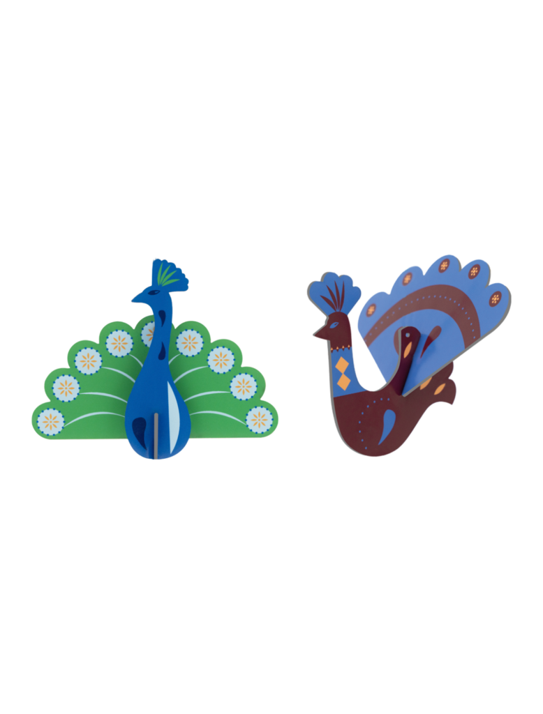 The Firebird & Peacock Decorations